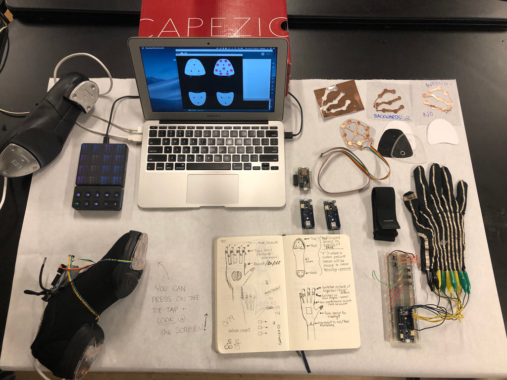 Digital Tap Shoe - Code & Circuit Research