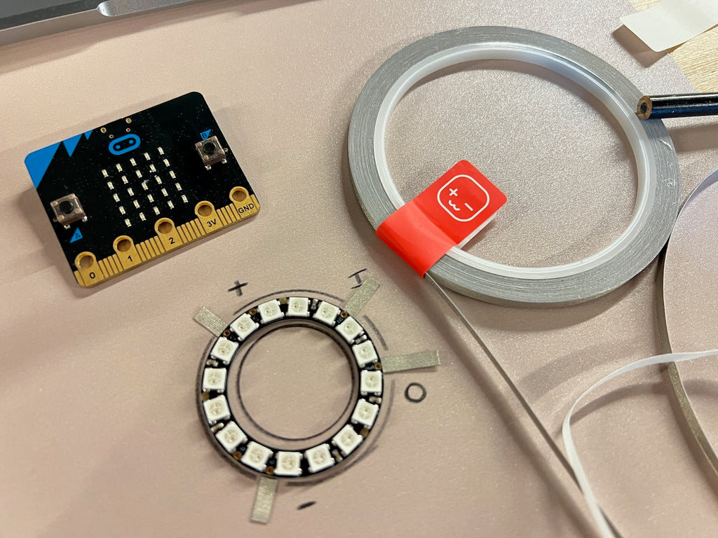 Neopixel Rings without Soldering TechnoChic