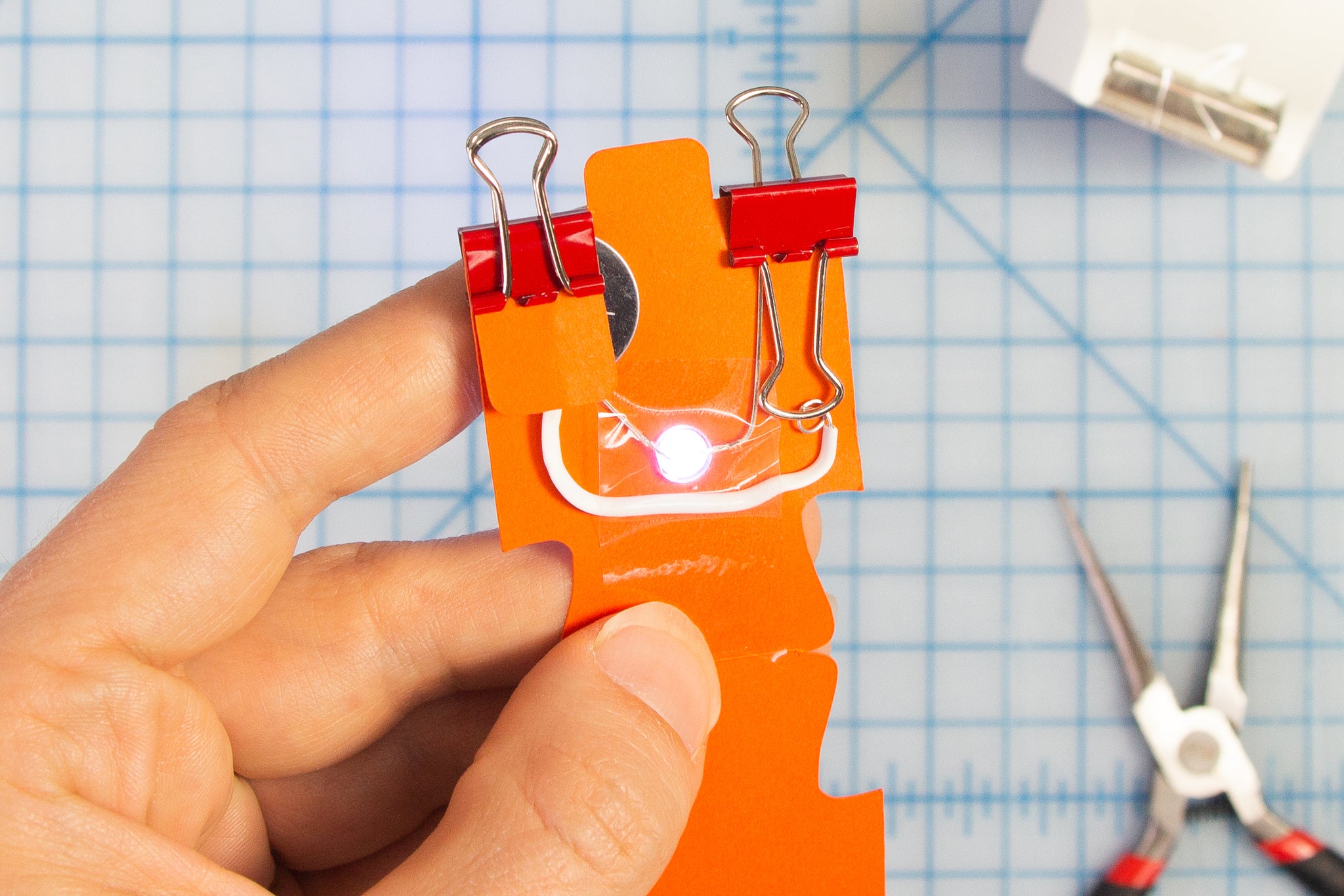 Foxy Book-Light / Bookmark Template .PDF and .SVG