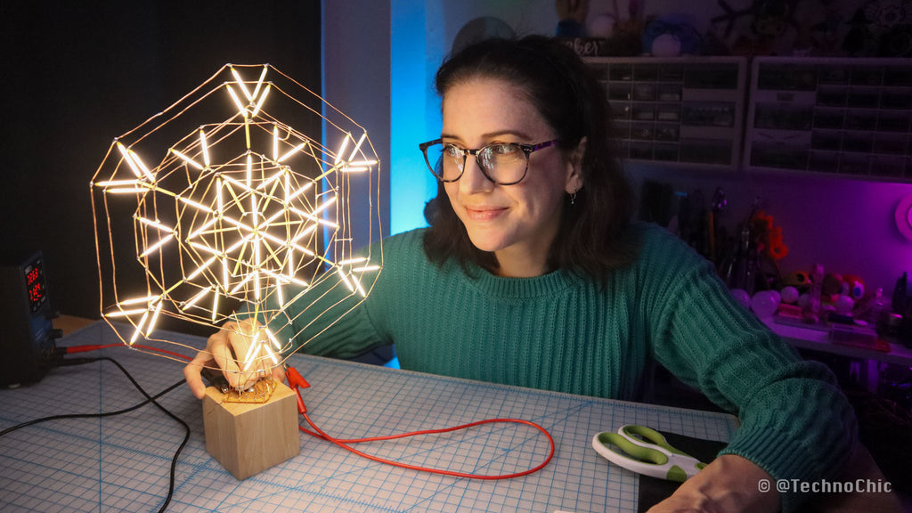 Making an LED Filament Circuit Sculpture