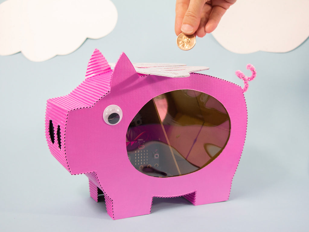 Make a Flying Pig Piggy Bank