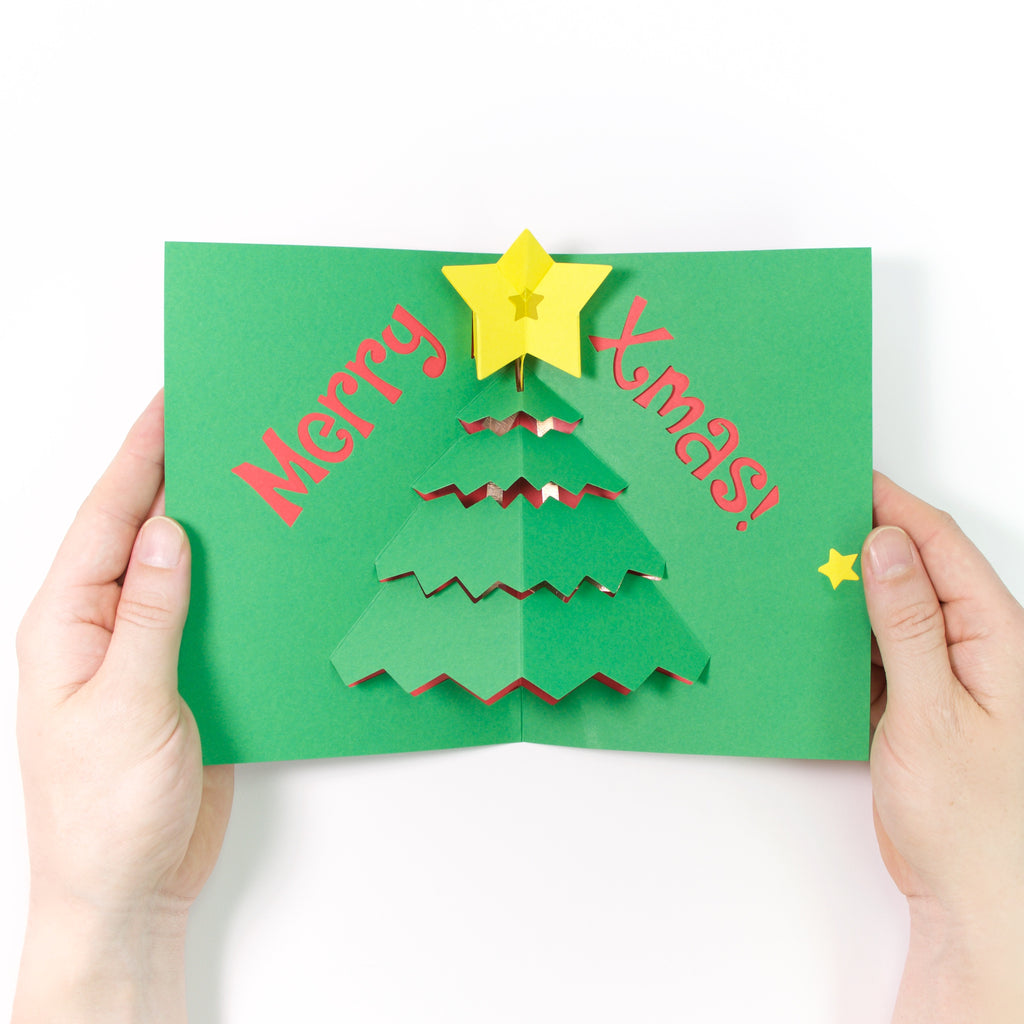 Pop-Up Card Instructions: Xmas Tree