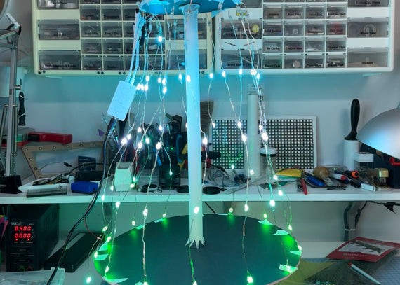 VU Meter Christmas Tree with micro:bit - Progress Post