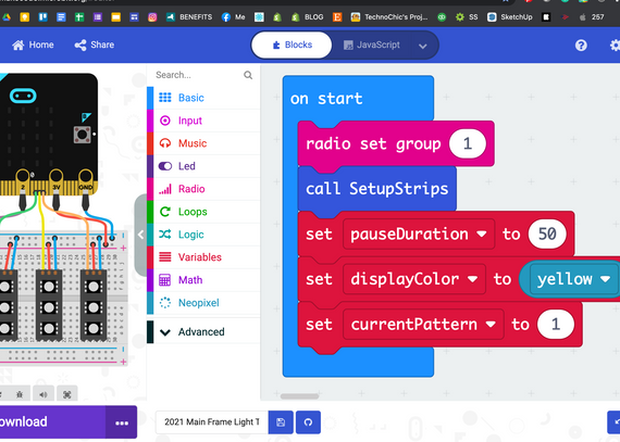 micro:bit + Programmable LED Resources