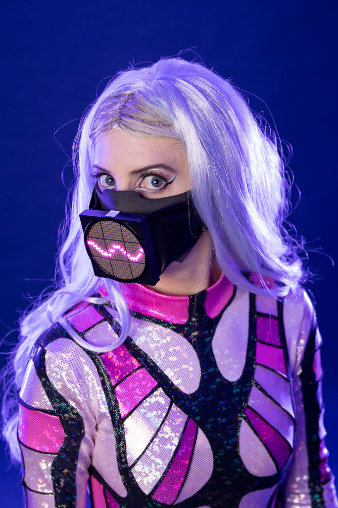 Led Matrix Mask Lady Gaga Cosplay: Making the LED Matrix Mask β TechnoChic