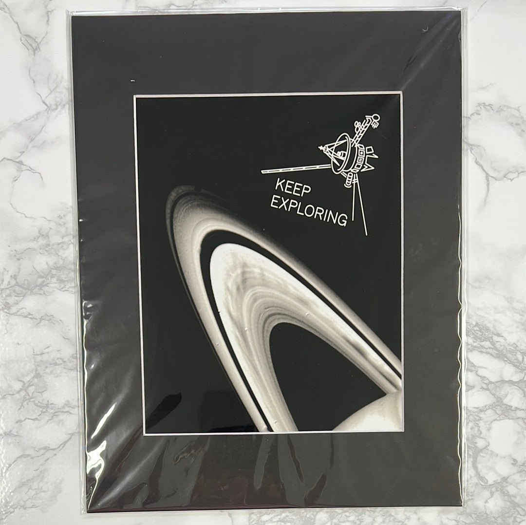 Space Print Set (Both Prints)- Saturn/Voyager and Mars/SpaceX